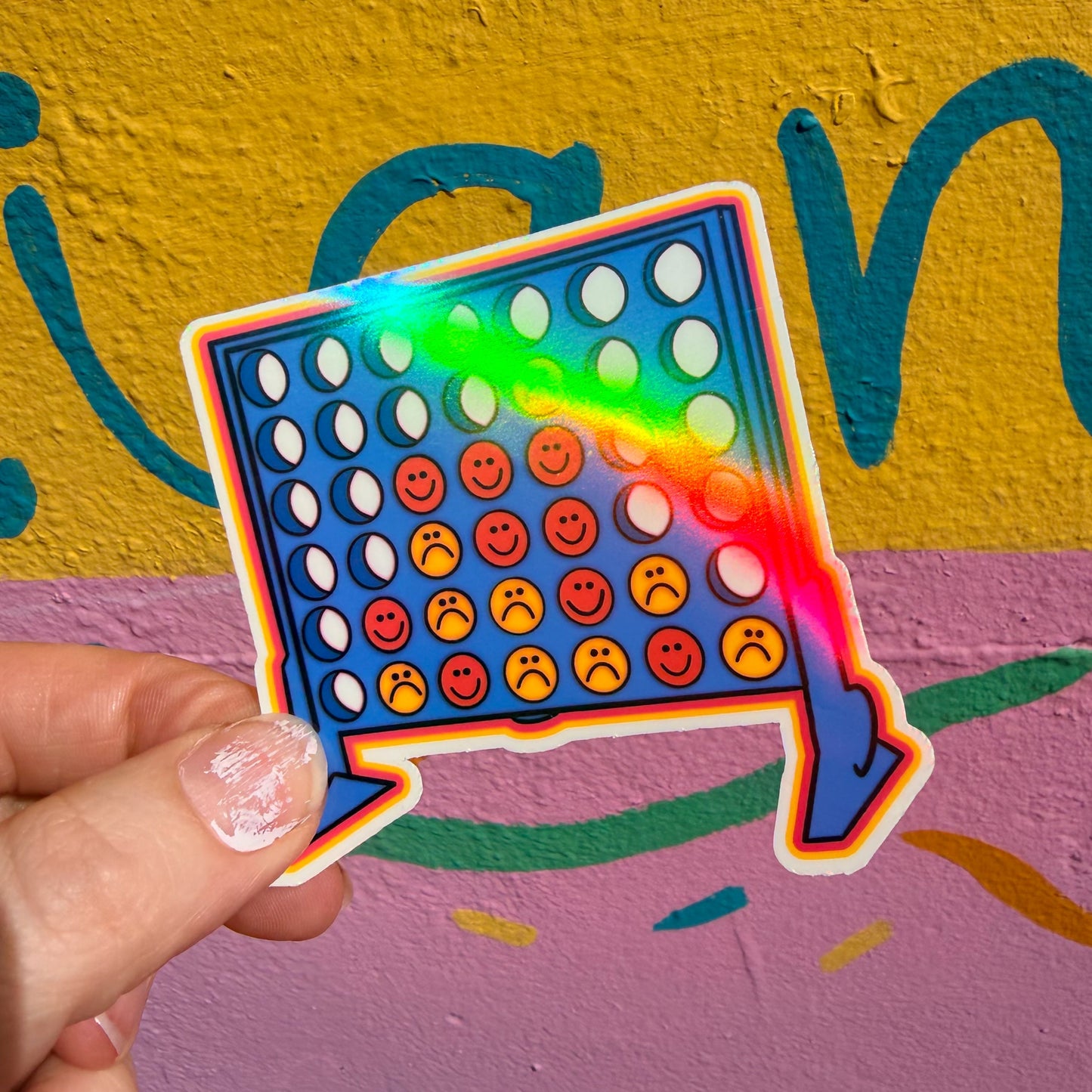 Connect 4 Sticker