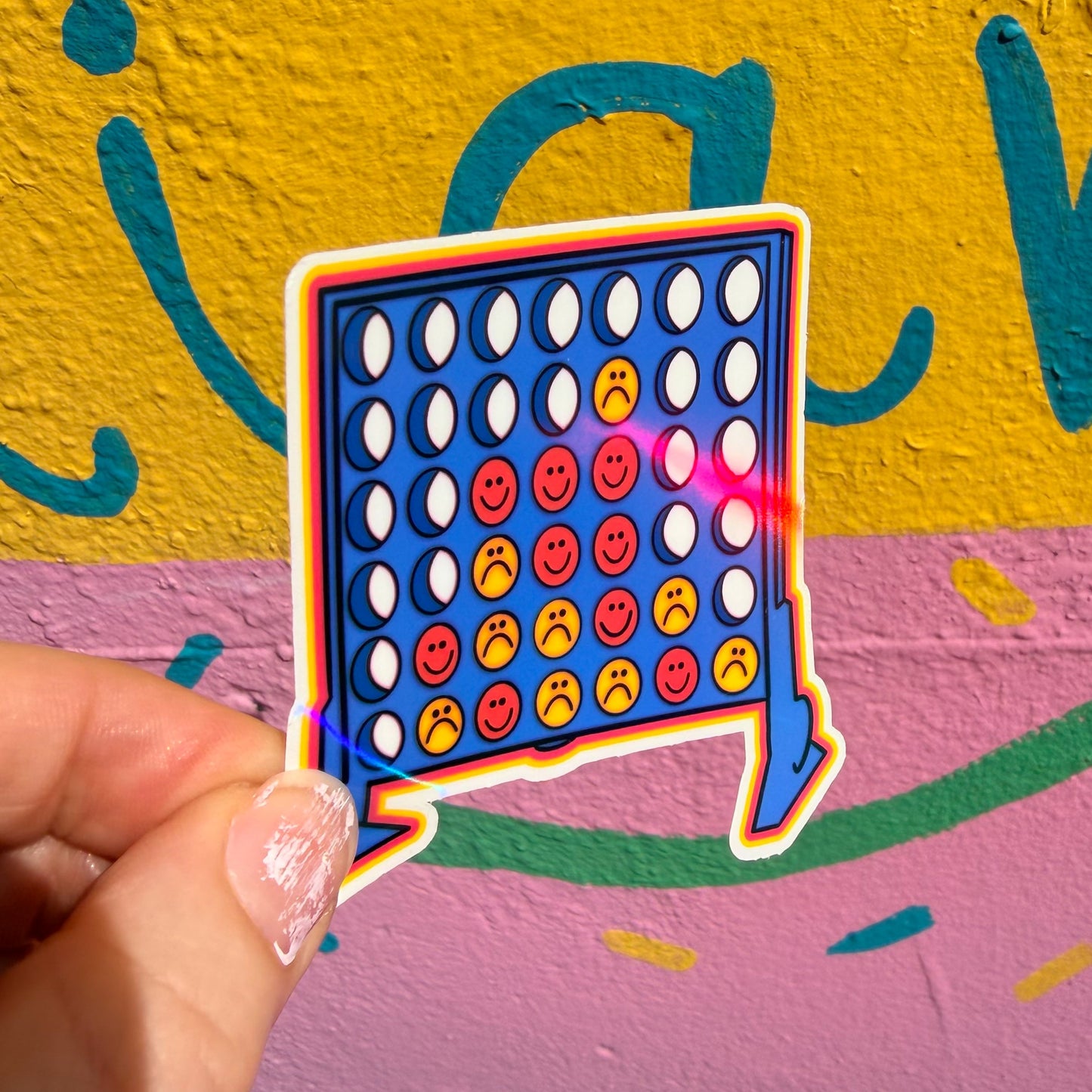 Connect 4 Sticker