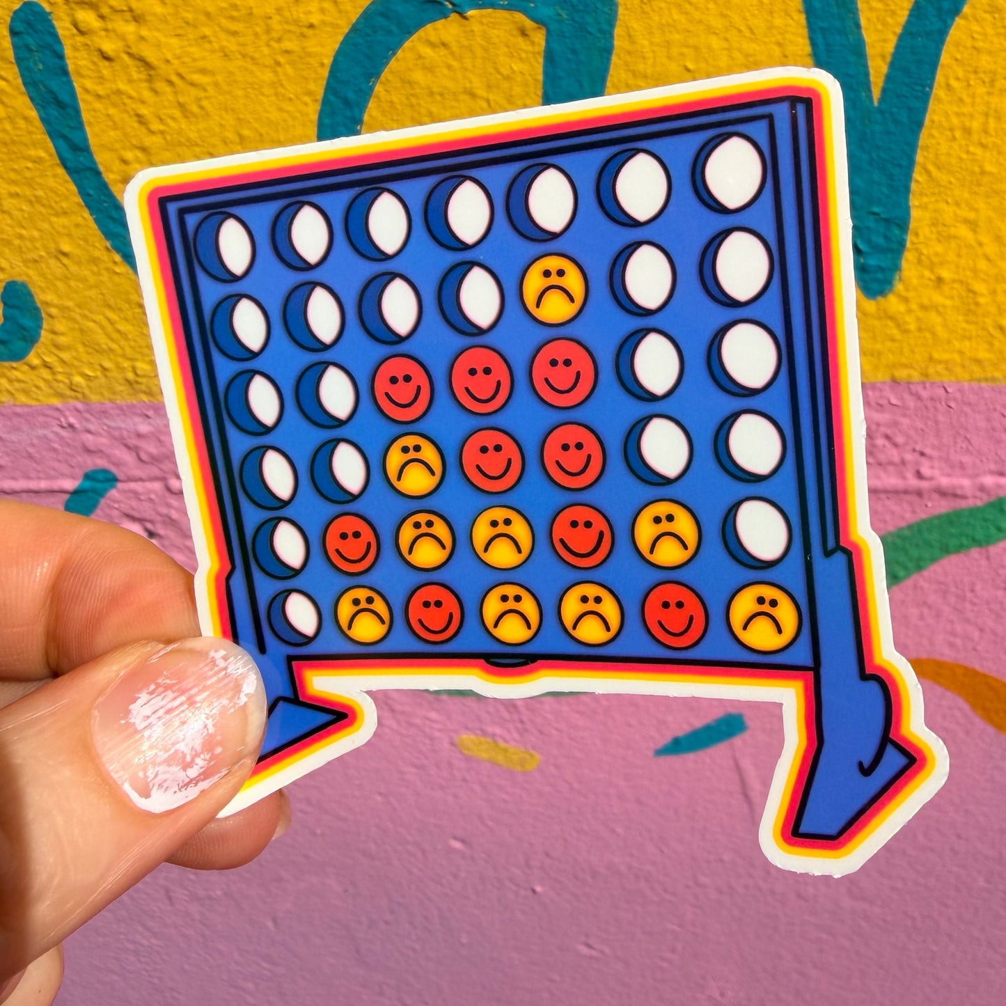 Connect 4 Sticker