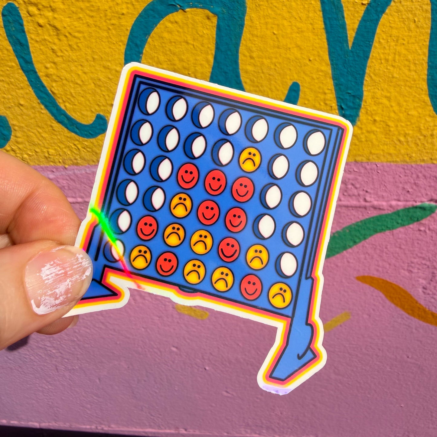 Connect 4 Sticker
