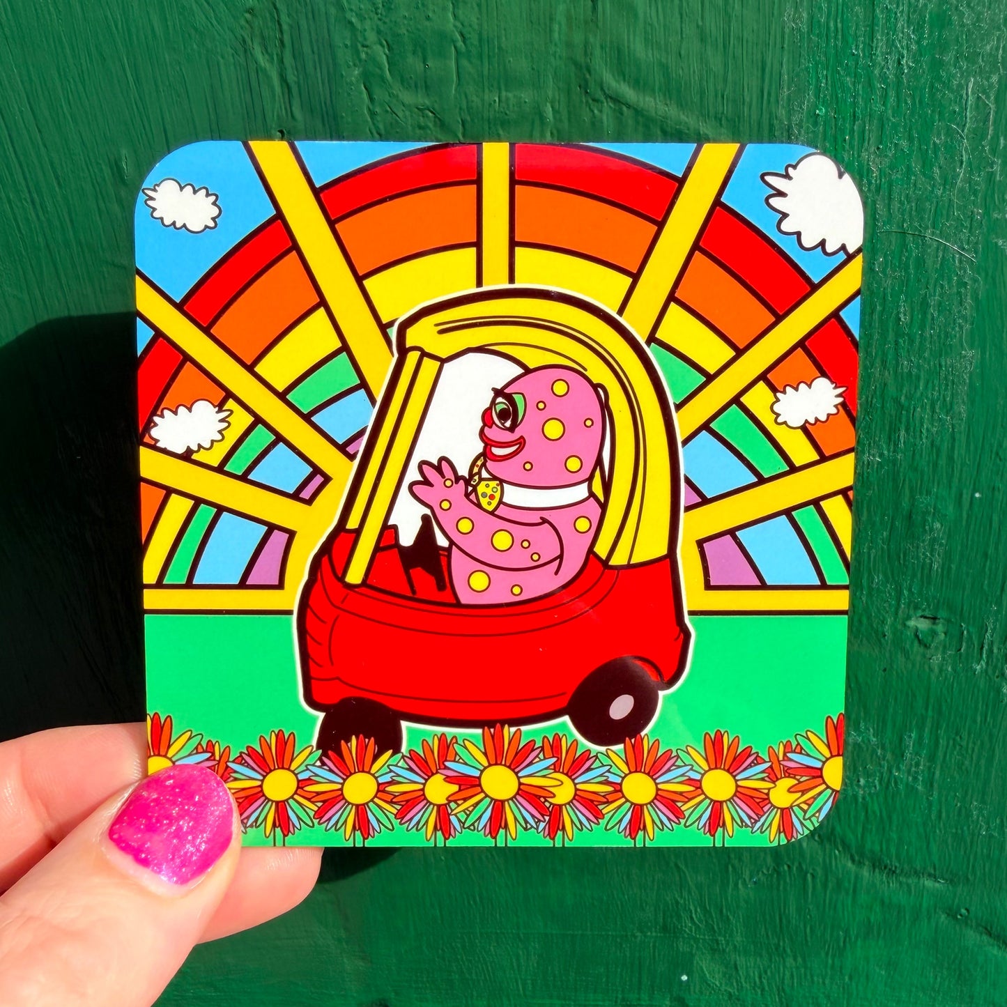 Blobby Car Coaster