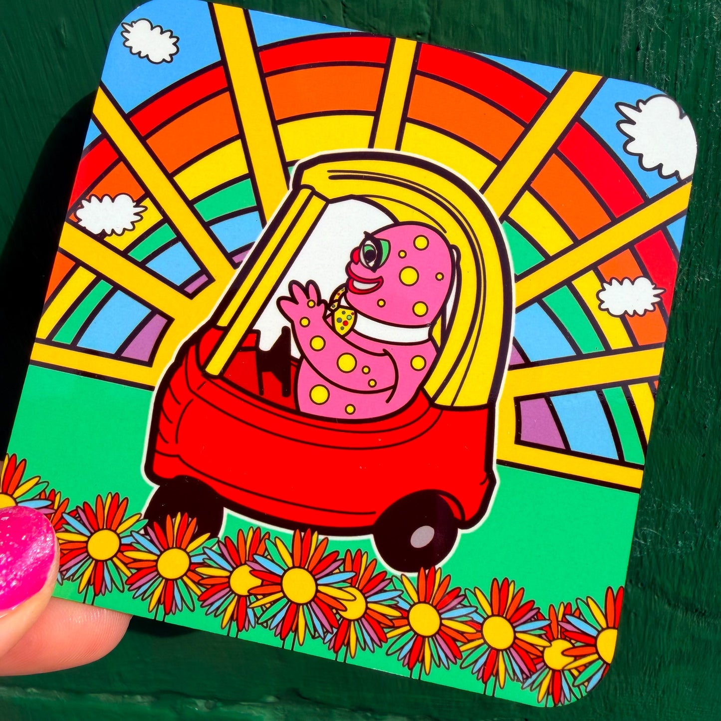 Blobby Car Coaster