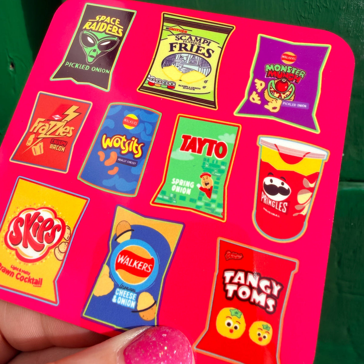 Crisps Coaster