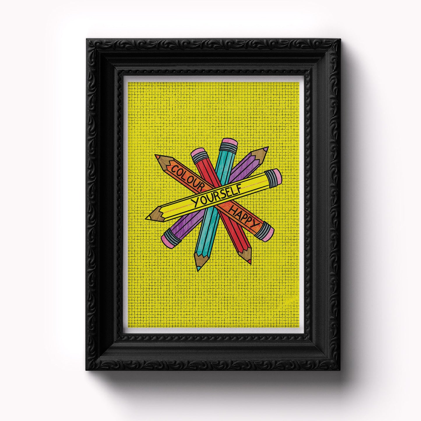 Colour Yourself Happy Print
