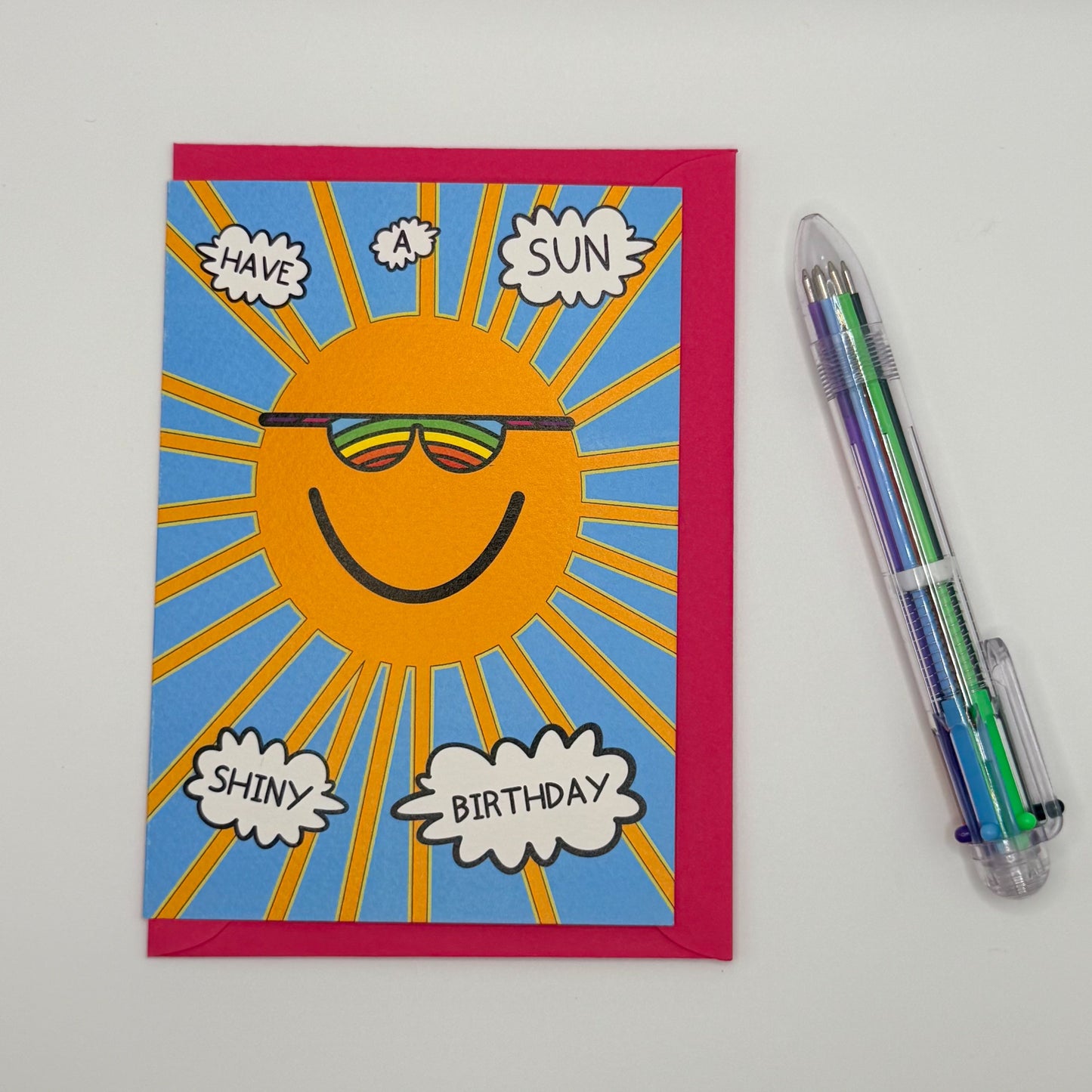 Sun Shiny Birthday Card