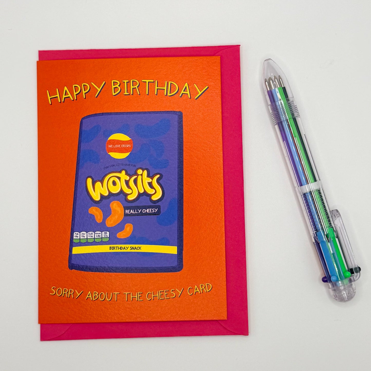 Cheesy Birthday Card