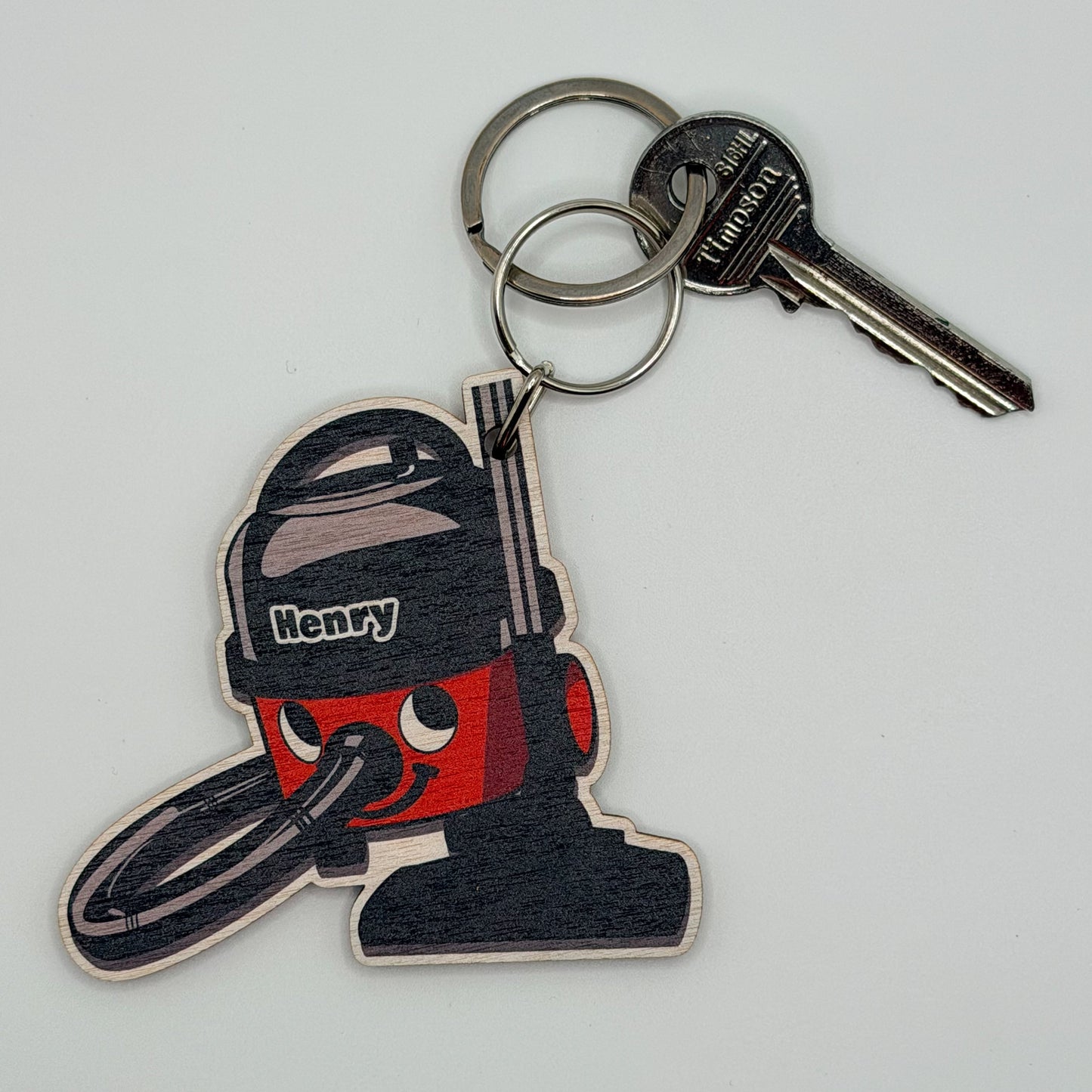 Henry Hoover Wooden Keyring