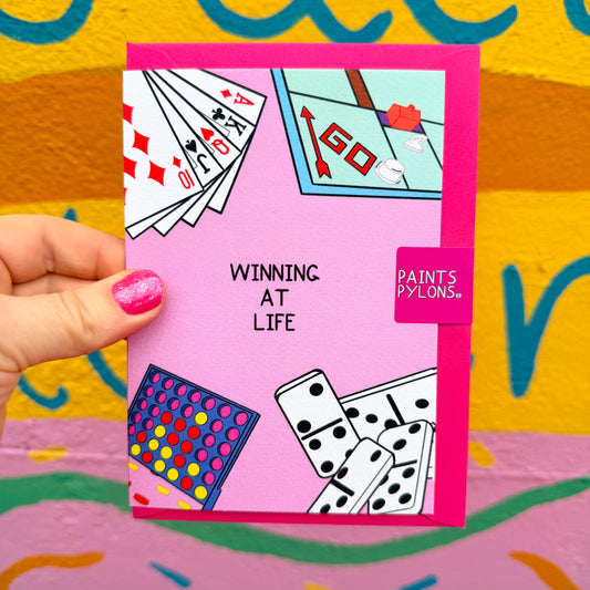 Winning at Life Card
