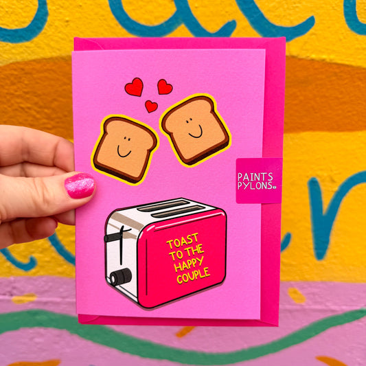 Toast to the Happy Couple Card