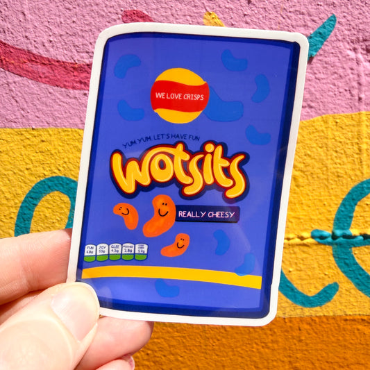 Wotsit All About Sticker