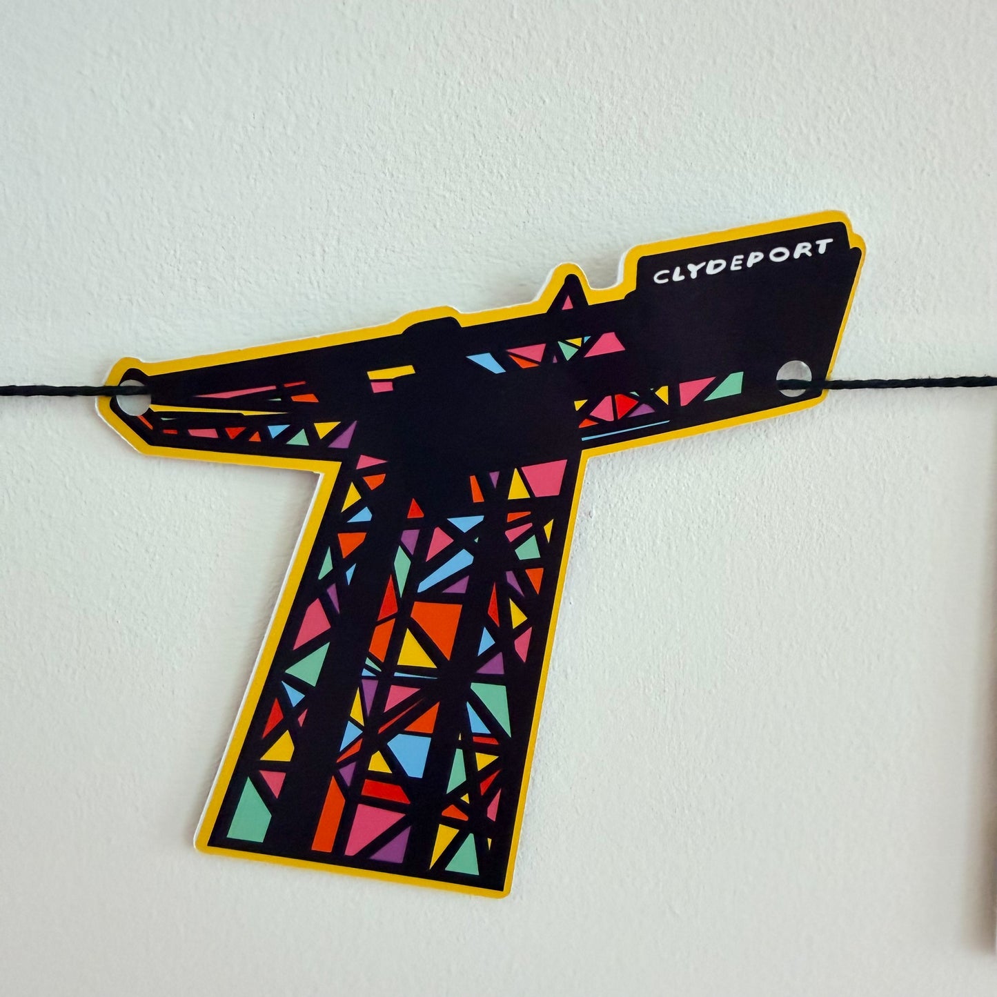 Glasgow Drawing Christmas Garland