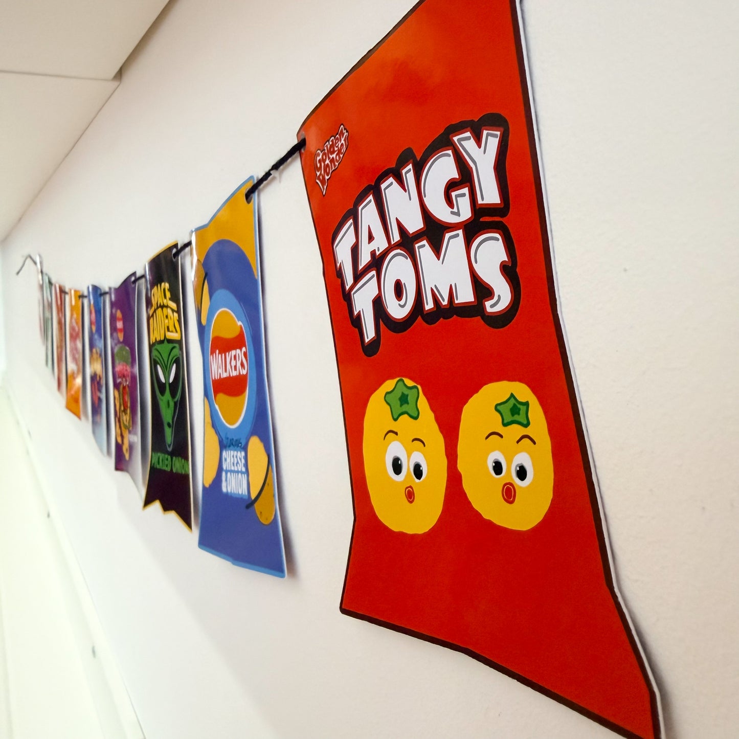 Crisp Packet Garland