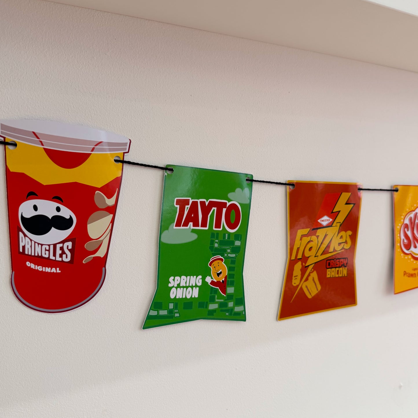 Crisp Packet Garland