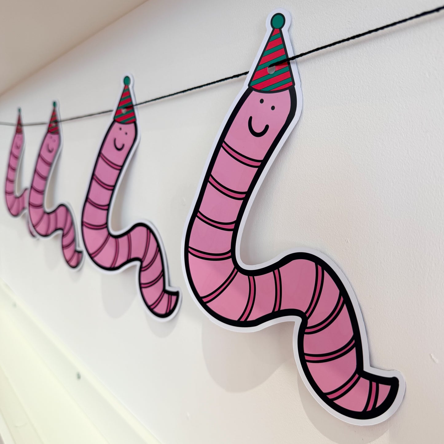 Worm Party Garland