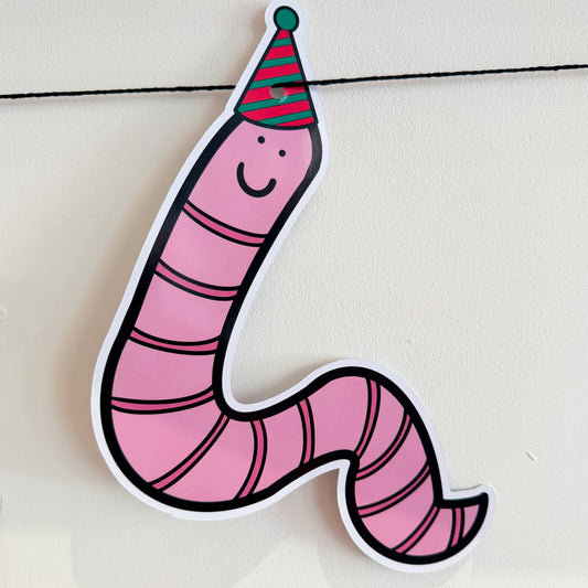 Worm Party Garland