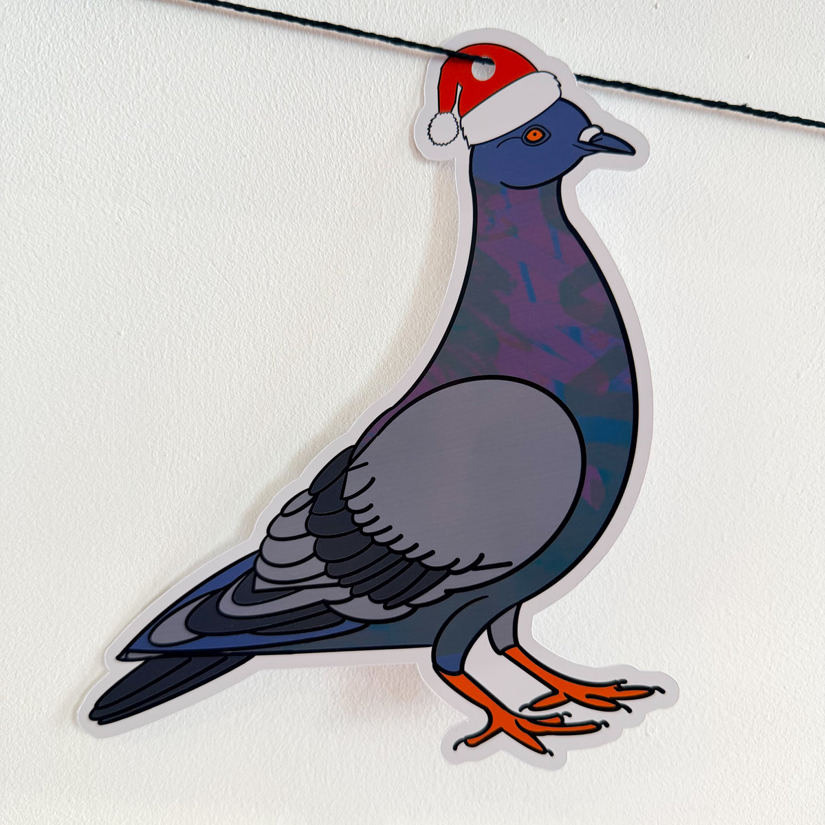 Coool Christmas Pigeon Garland