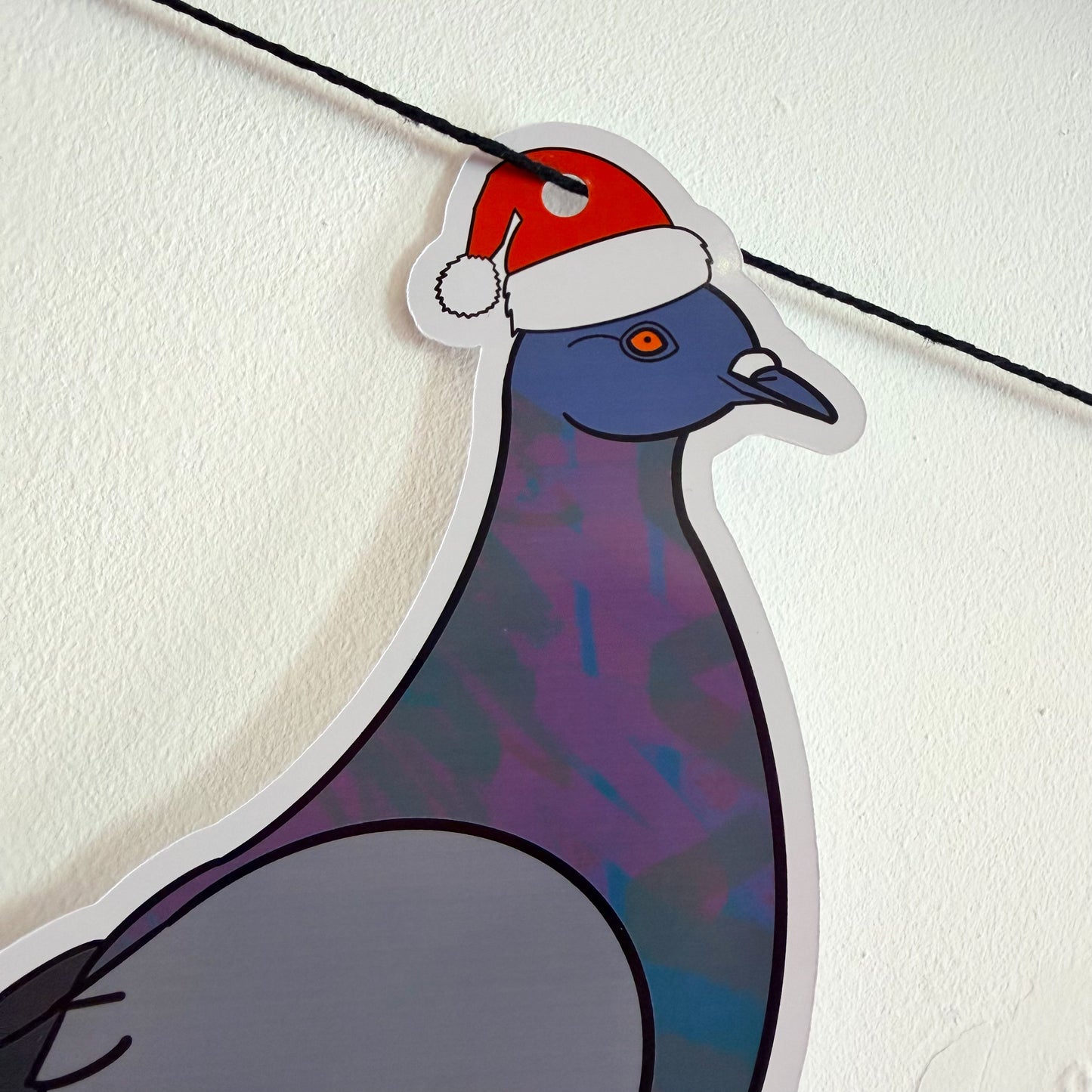 Coool Christmas Pigeon Garland