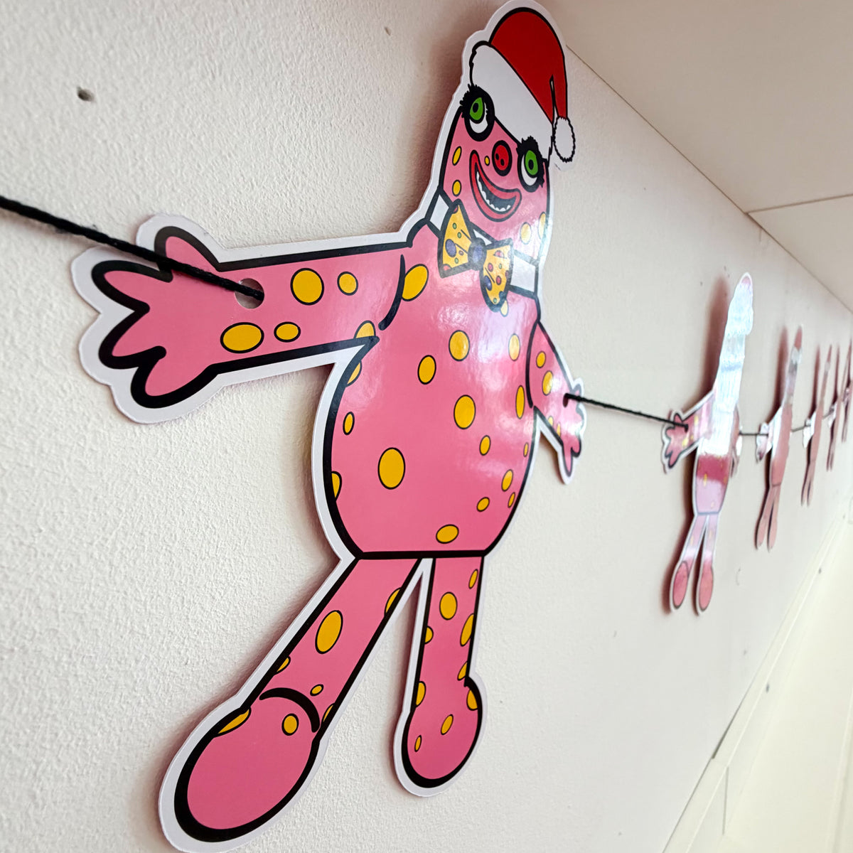Blobby Christmas Garland