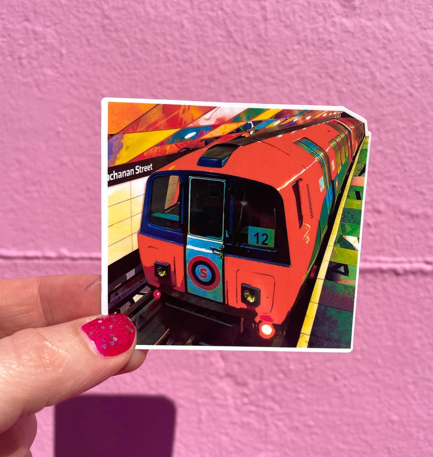 Clockwork Orange Sticker