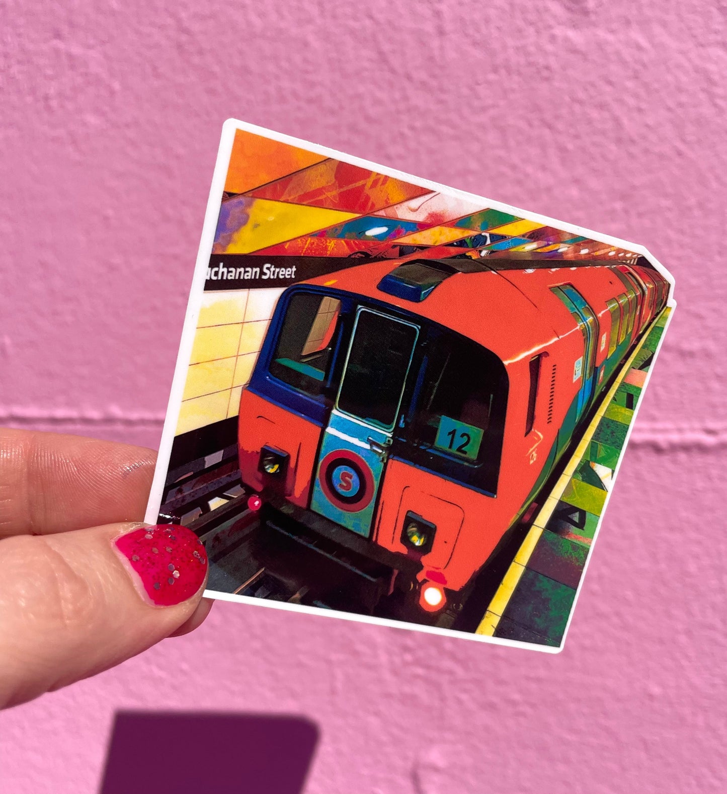 Clockwork Orange Sticker
