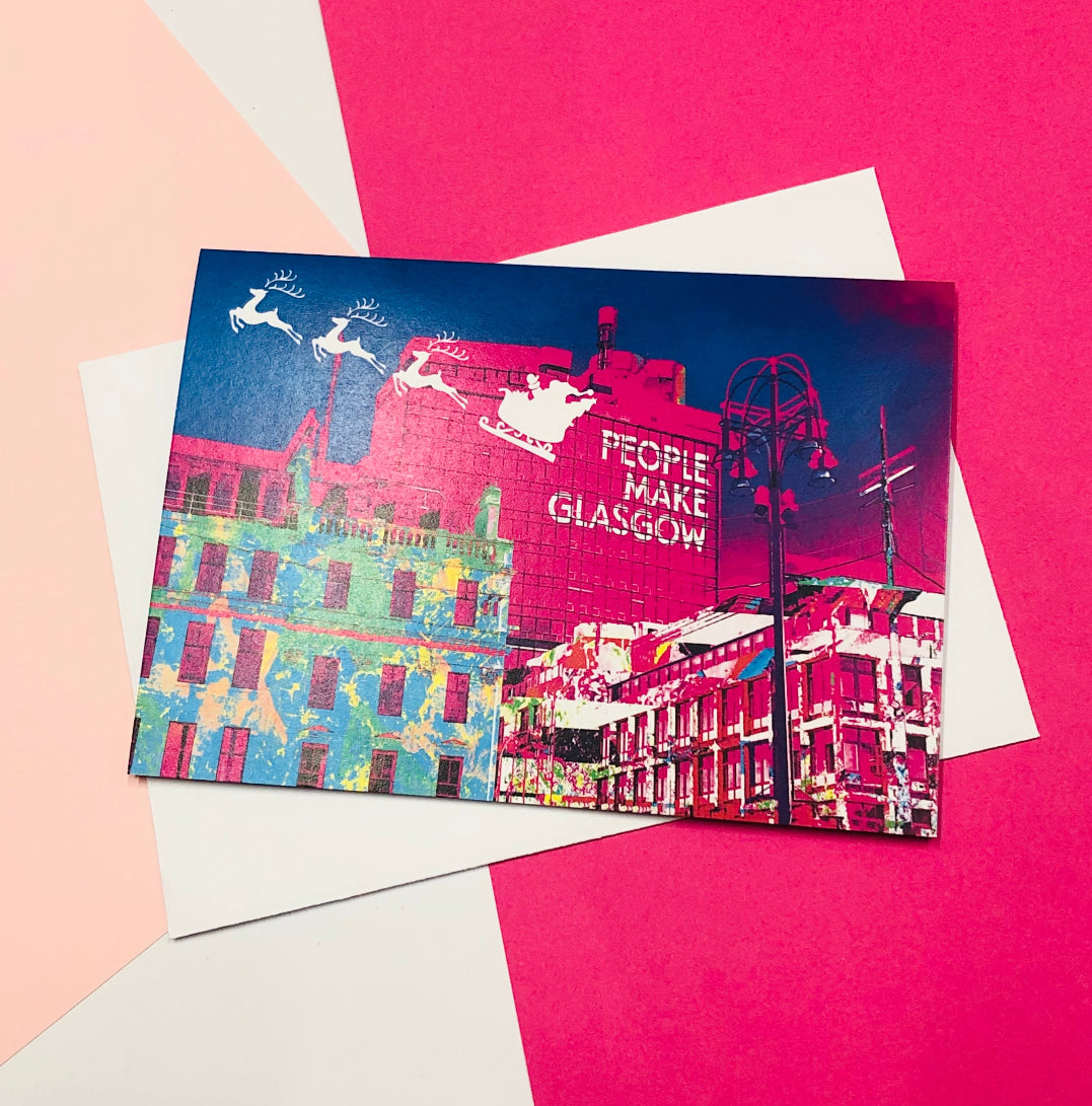 Glasgow Christmas Card Pack