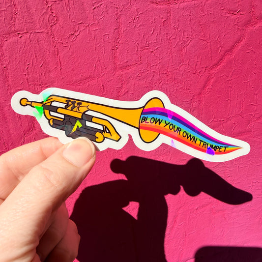 Trumpet Sticker