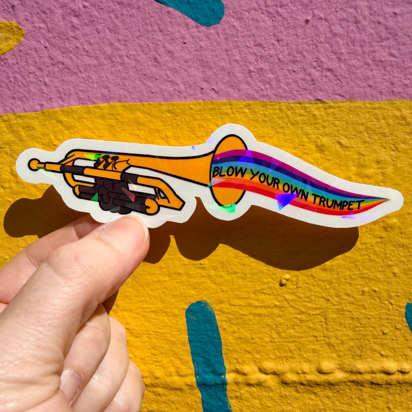 Trumpet Sticker