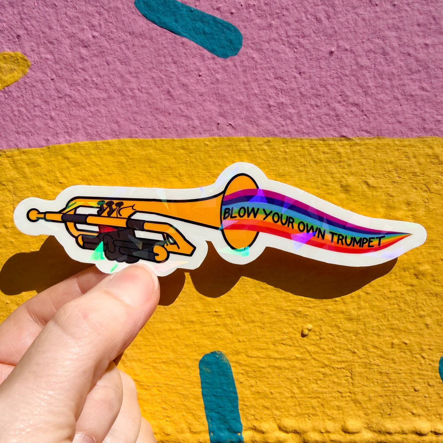 Trumpet Sticker