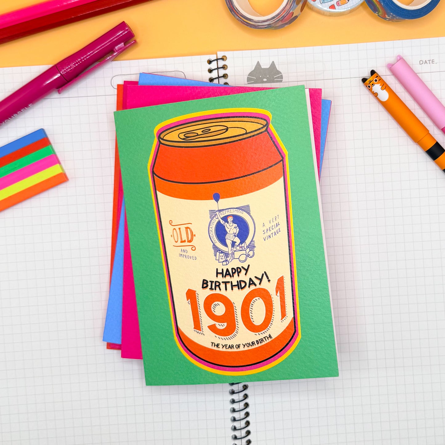 1901 Brew Birthday Card