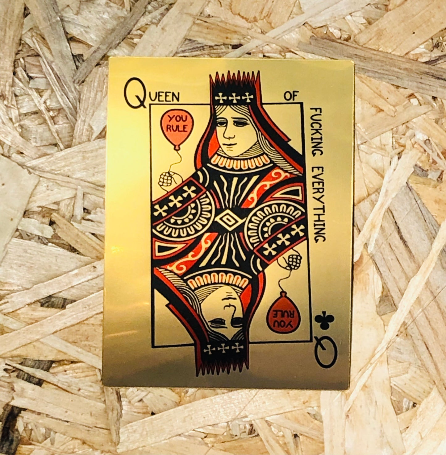 Queen of Everything Sticker