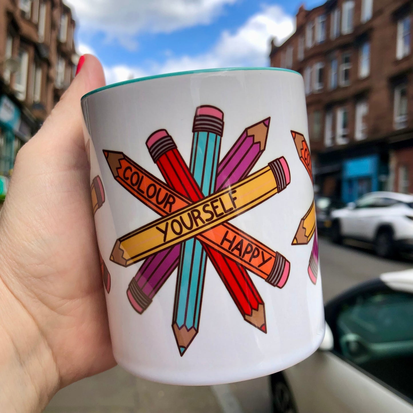 Colour Yourself Happy Mug