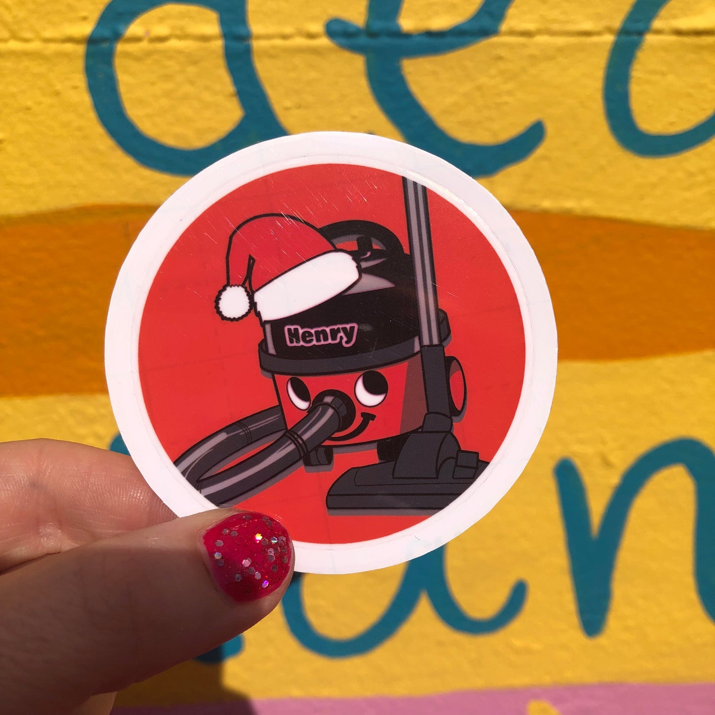 Henry Christmas Sticker