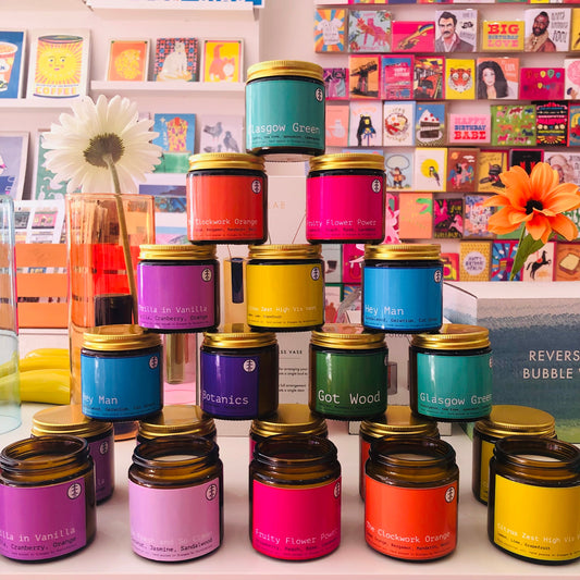 PaintsPylons Jar Candle
