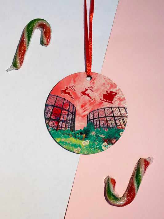 Anniesland Gasworks Christmas Decoration