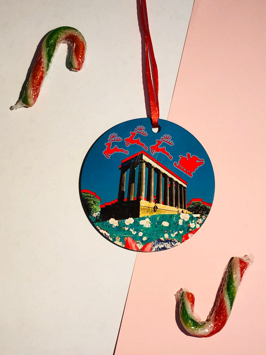Calton Hill Christmas Decoration