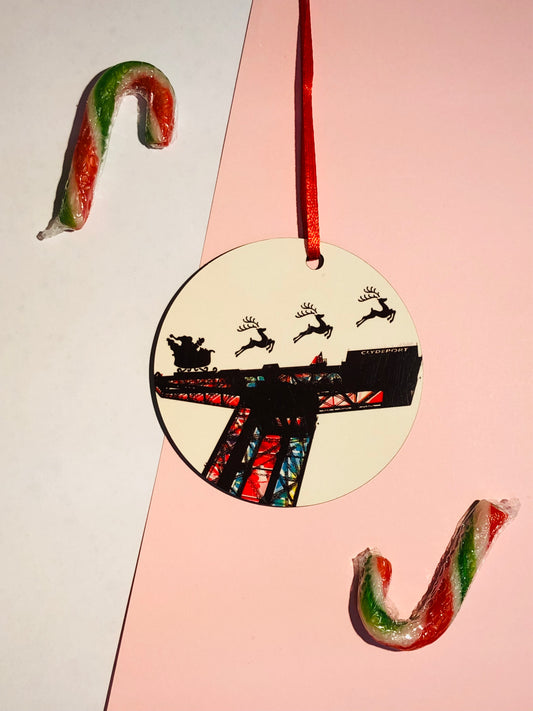 Finnieston Crane Christmas Decoration