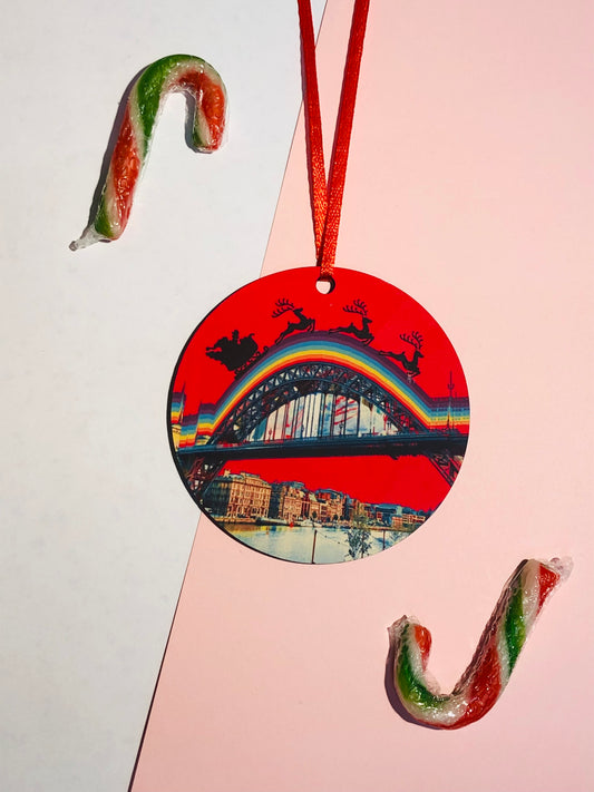 Tyne Bridge Christmas Decoration