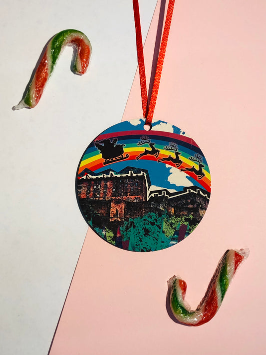 Edinburgh Castle Christmas Decoration