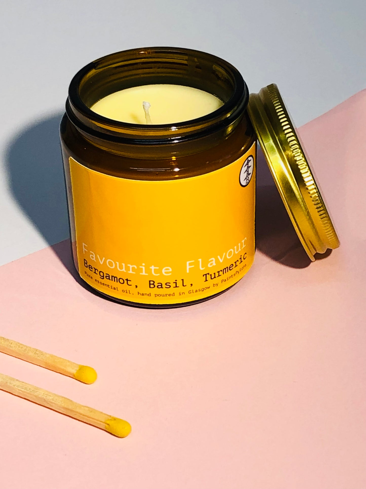 PaintsPylons Jar Candle