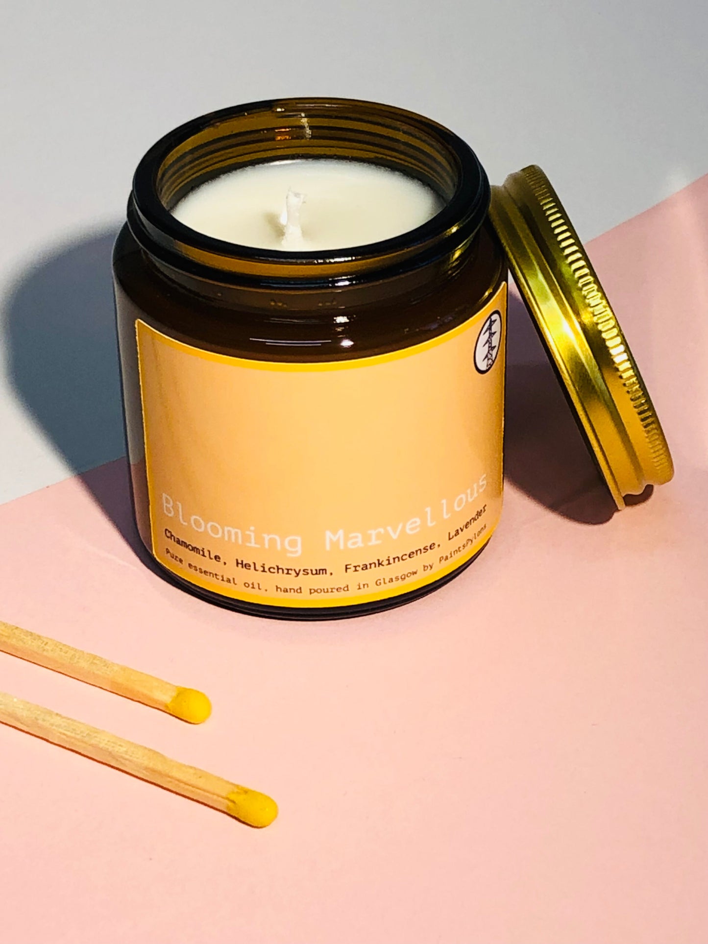 PaintsPylons Jar Candle