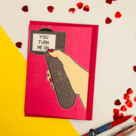 Turn me on Card