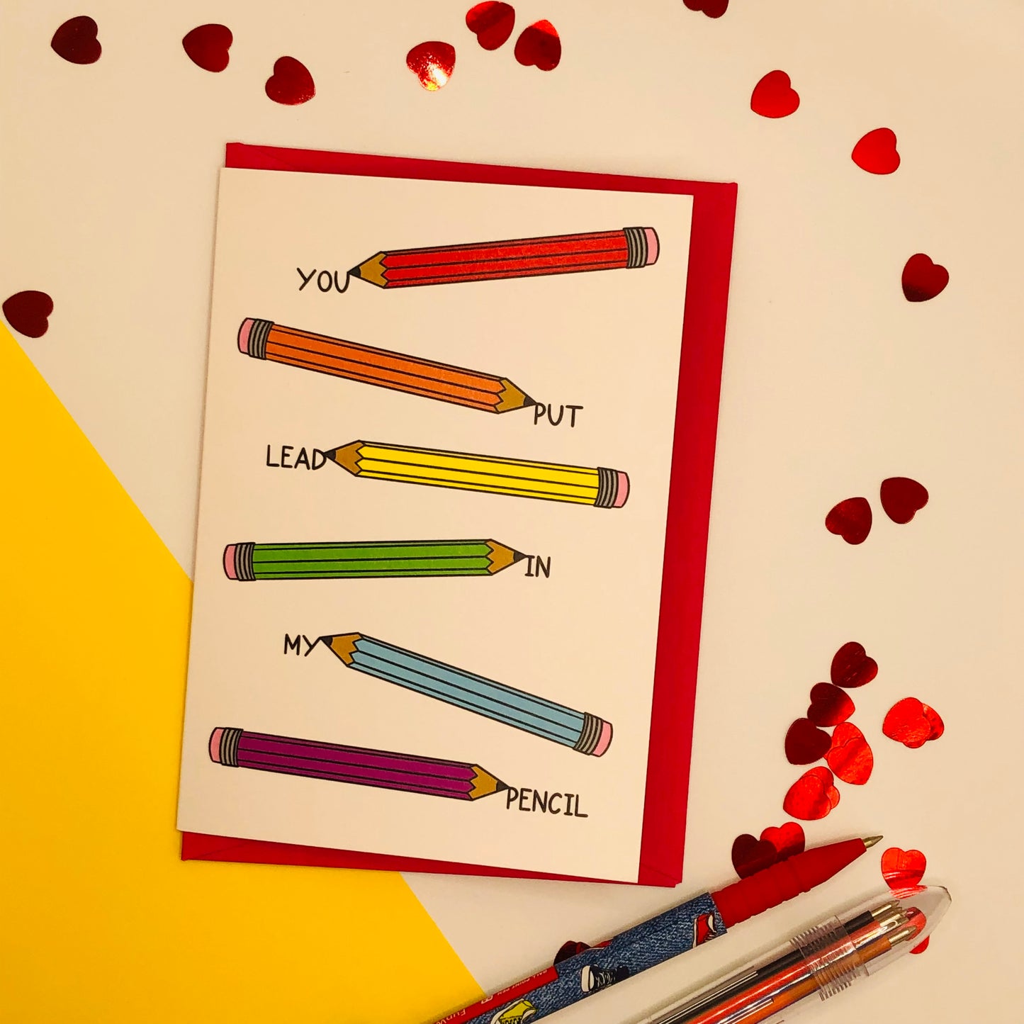 Lead in my Pencil Card