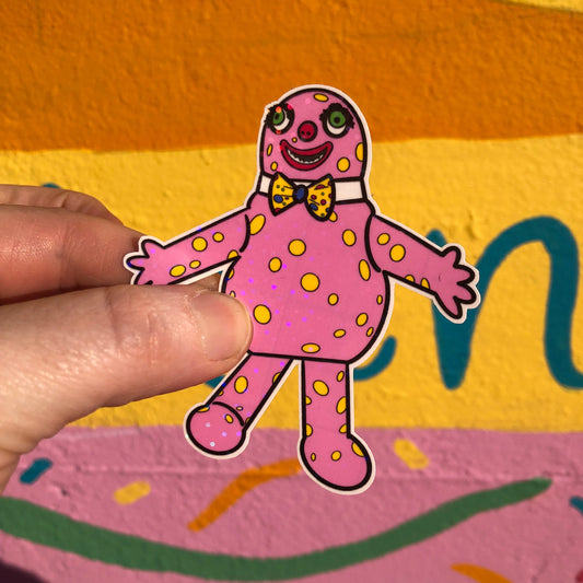 Mr Blobby Sticker
