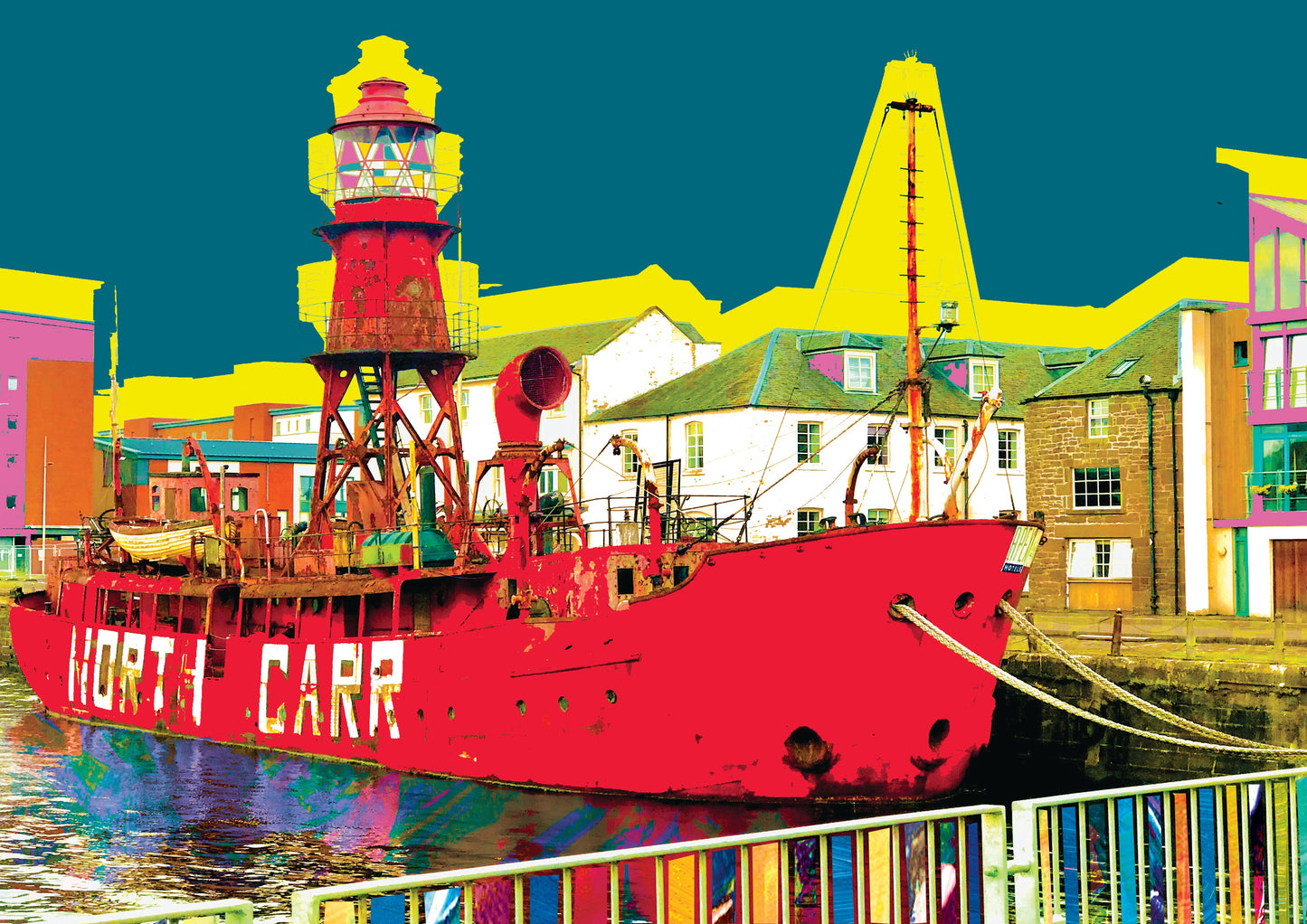 North Carr Lightship Print