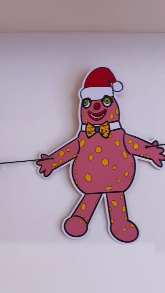 Blobby Christmas Garland