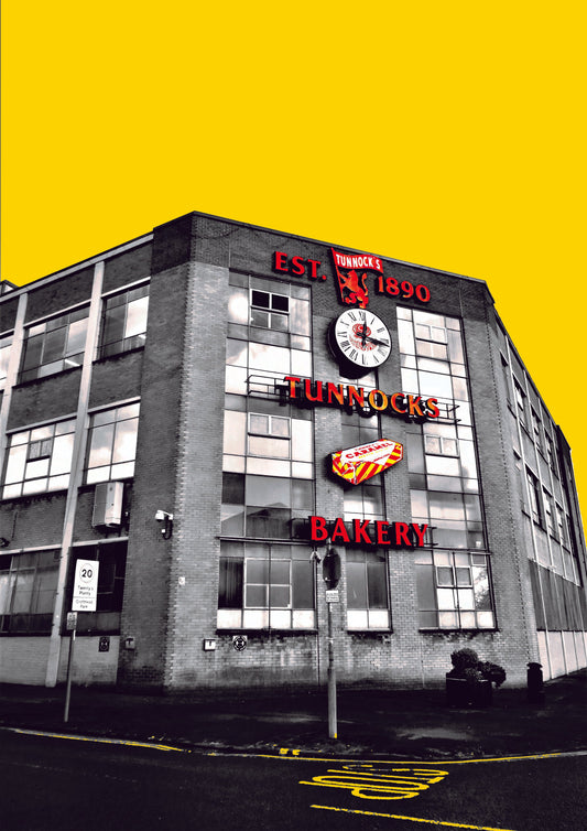 Tunnocks Factory Print